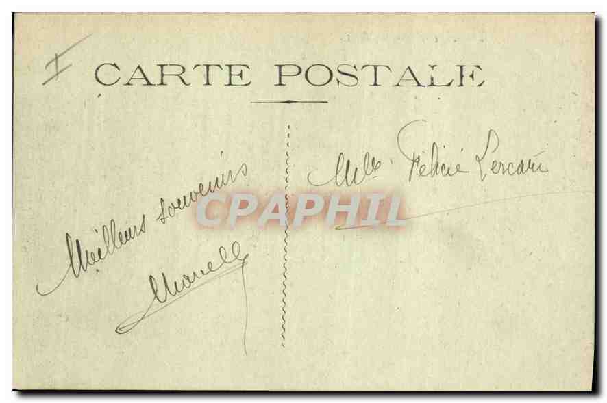 CPA Ste Baume Le Puilo  — Verso