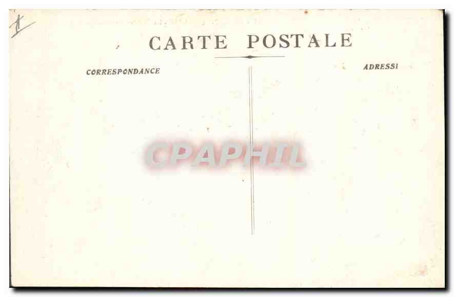 CPA La Sainte Baume Le St Pilon vue prise sur le Plateau  — Verso