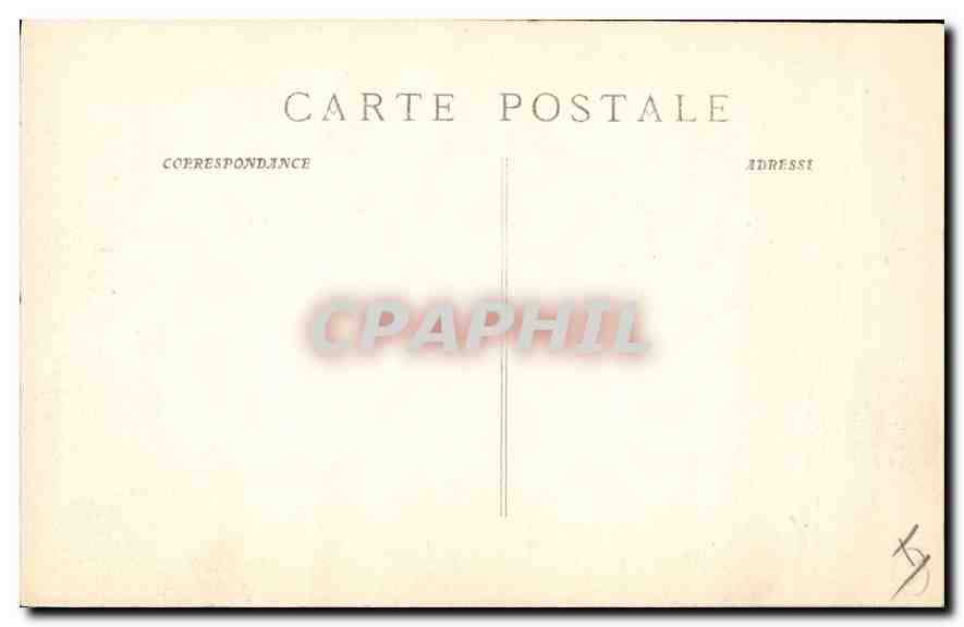 CPA La Sainte Baume Dans la Foret  — Verso
