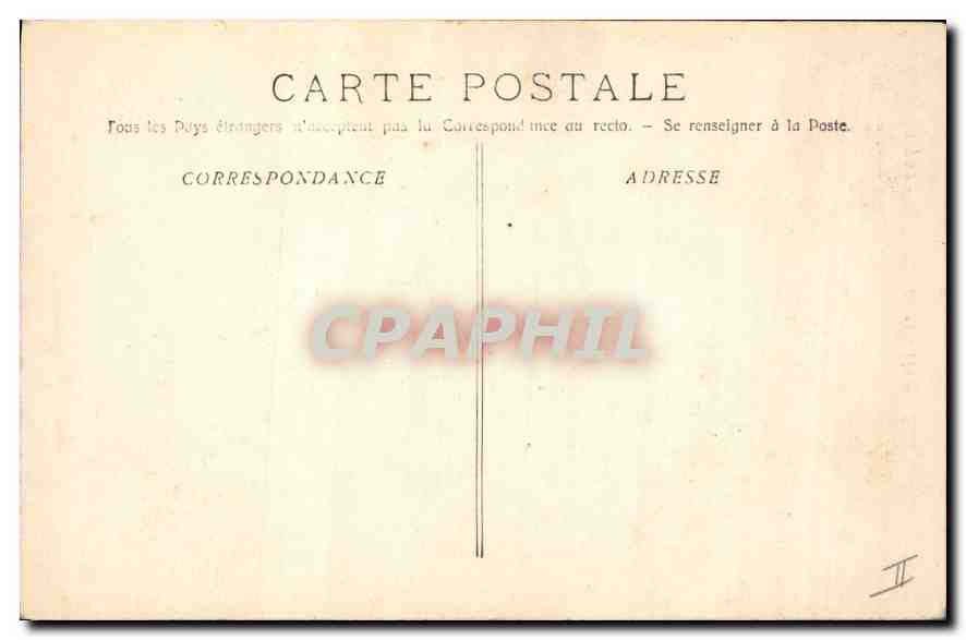 CPA La Sainte Baume Montee de la Grotte  — Verso