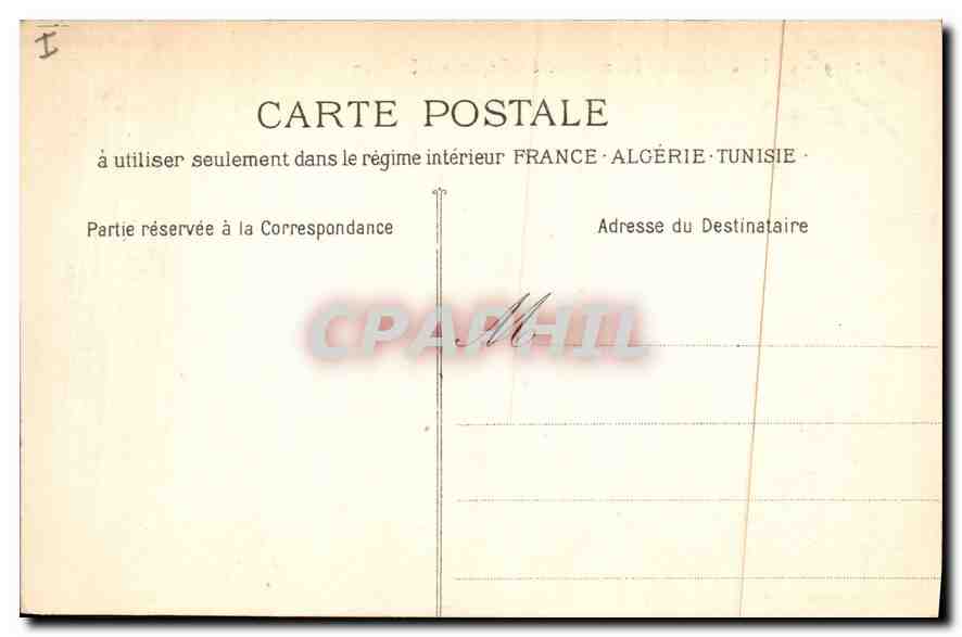 CPA Chaine de la Sainte Baume Pic des Beguines St Pilon  — Verso