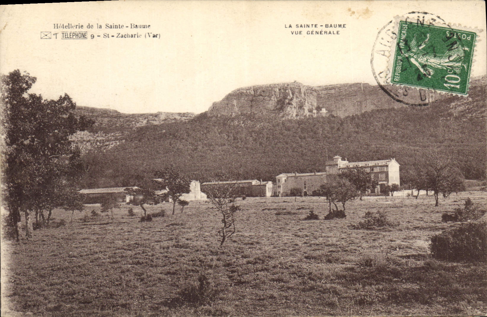 CPA La Sainte Baume Vue Generale 