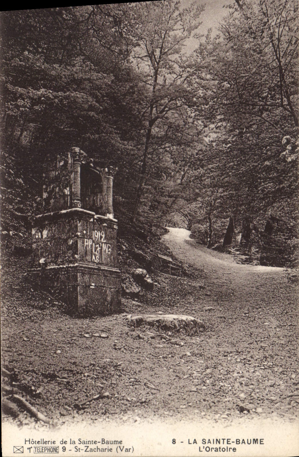 CPA La Sainte Baume L'Oratoire 