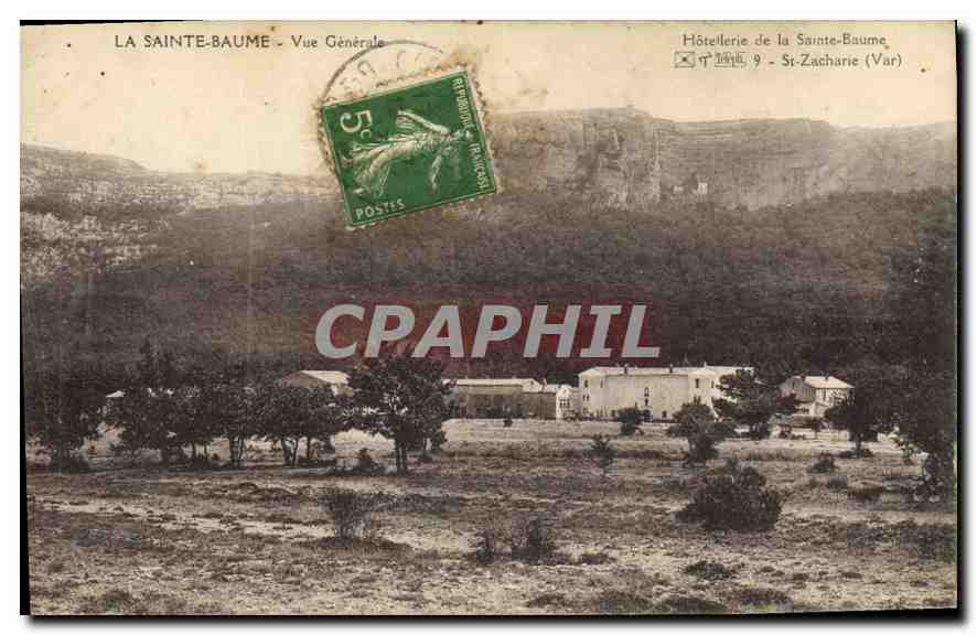 CPA La Sainte Baume Vue Generale 