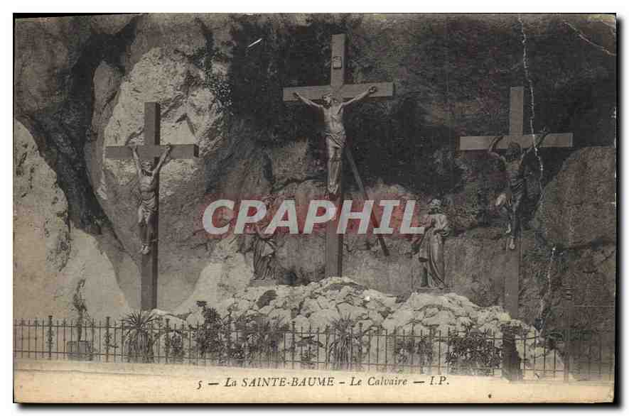 CPA La Sainte Baume Le Calvaire 