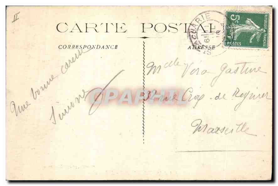 La Sainte-Baume - L'Oratoire — Guénde, phot. Marseille, n°46 — Verso