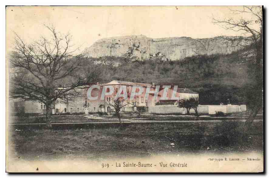 CPA La Sainte Baume Vue Generale 