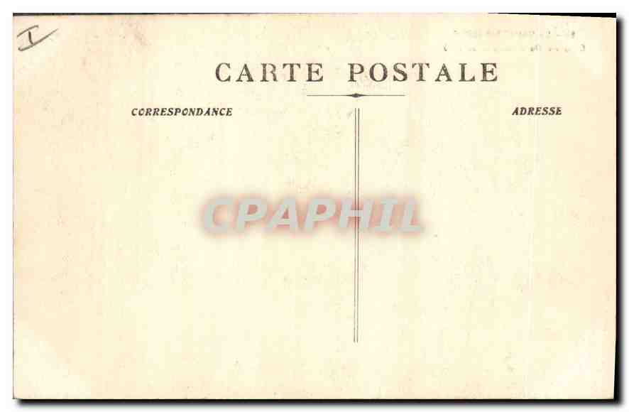 CPA La Sainte Baume Chapelle des Parisiens de 1660  — Rückseite