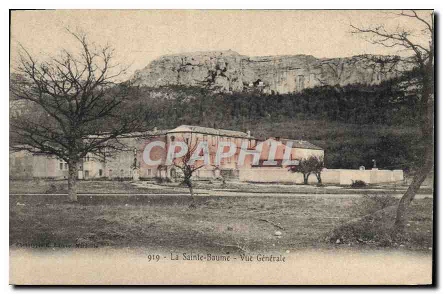 CPA La Sainte Baume Vue Generale 