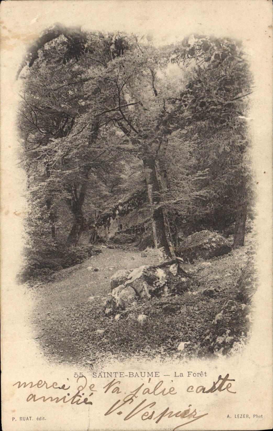CPA Sainte Baume la Foret 