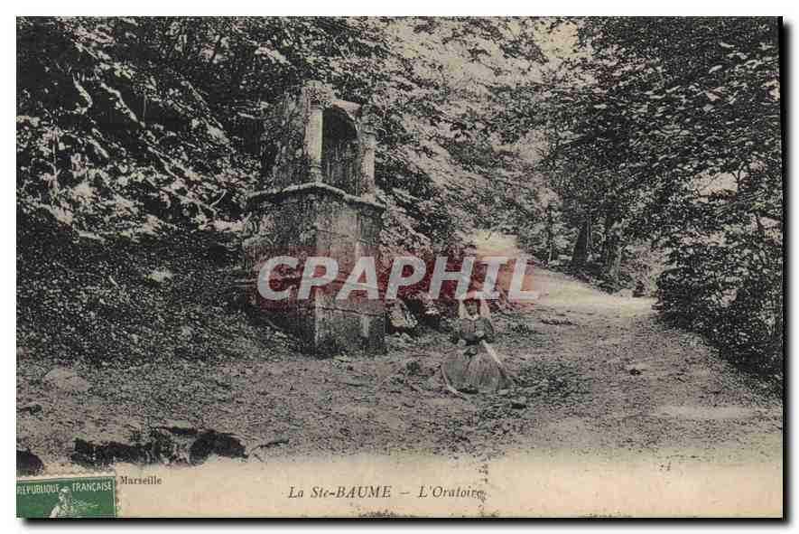 CPA La Ste Baume L'Oratoire 