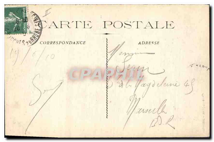CPA La Sainte Baume Le St Pilon et la Grotte  — Verso