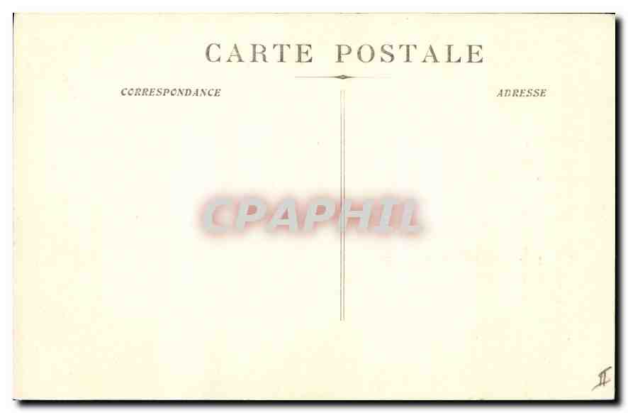 CPA Sous bois de l'Ermitage  — Verso