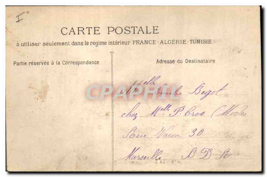 CPA La Sainte Baume L'Oratoire  — Verso