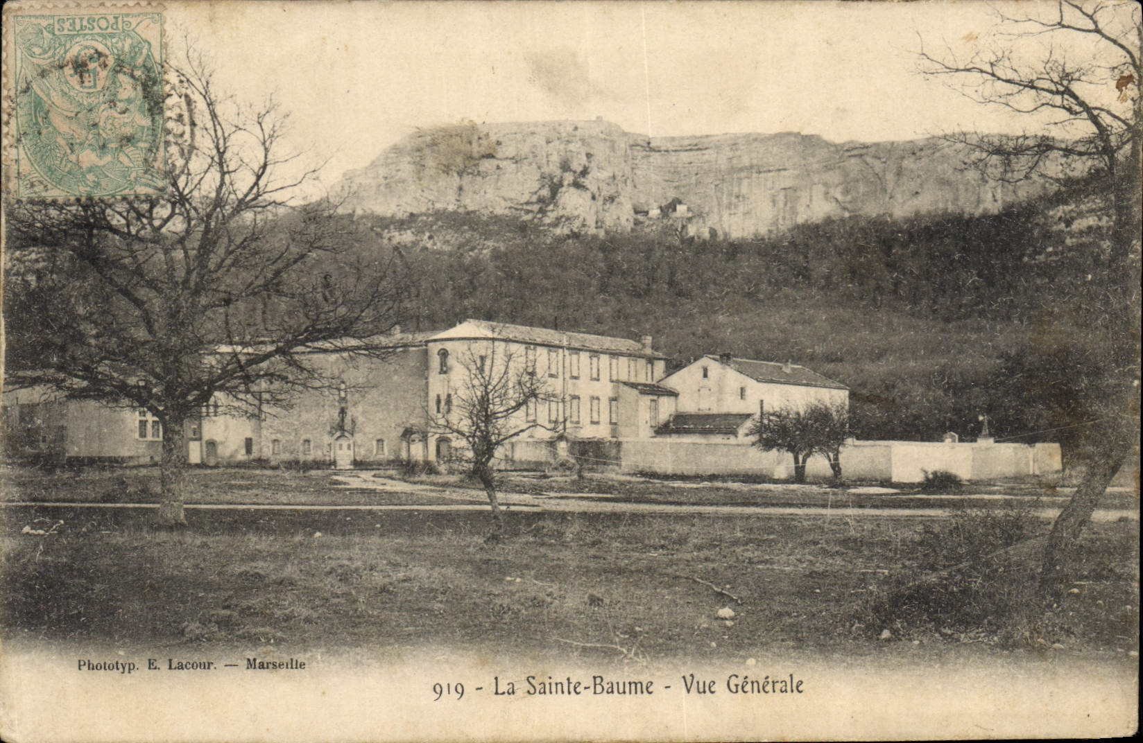 La Sainte-Baume — Vue Générale — Phototyp. E. Lacour — Marseille — n° 919
