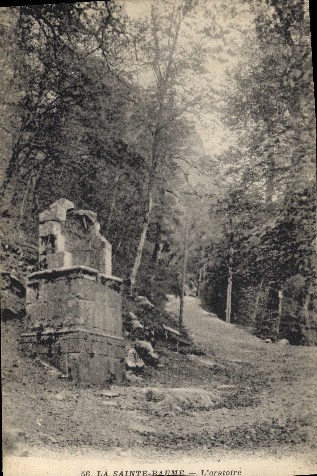CPA La Sainte Baume L'Oratoire 