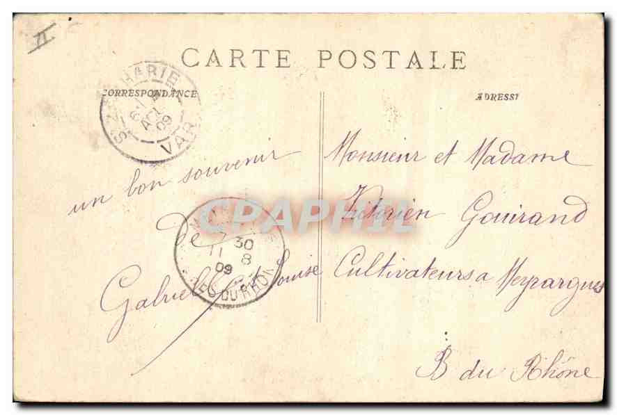 CPA La Sainte Baume Vue generale  — Verso
