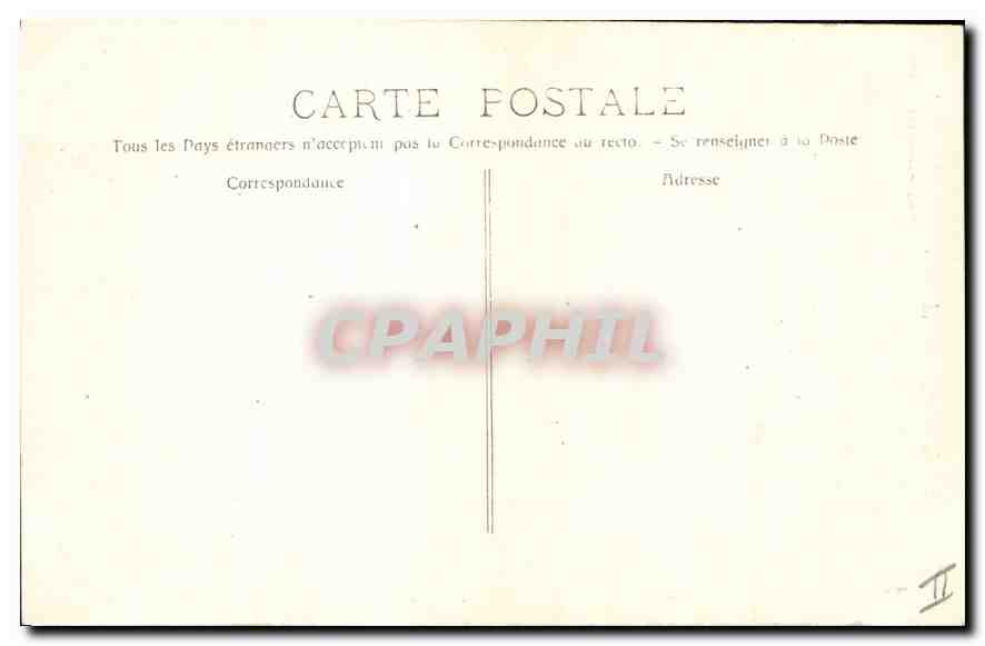 CPA La Sainte Baume Montee de la Grotte  — Rückseite