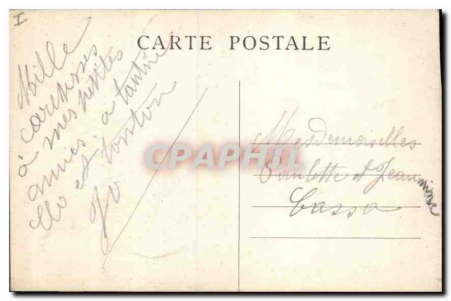 CPA La Sainte Baume Montee de la Grotte  — Verso
