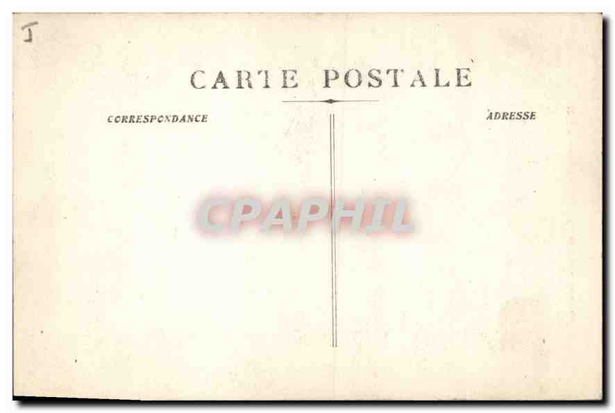 CPA Foret de la Sainte Baume Sous bois  — Verso