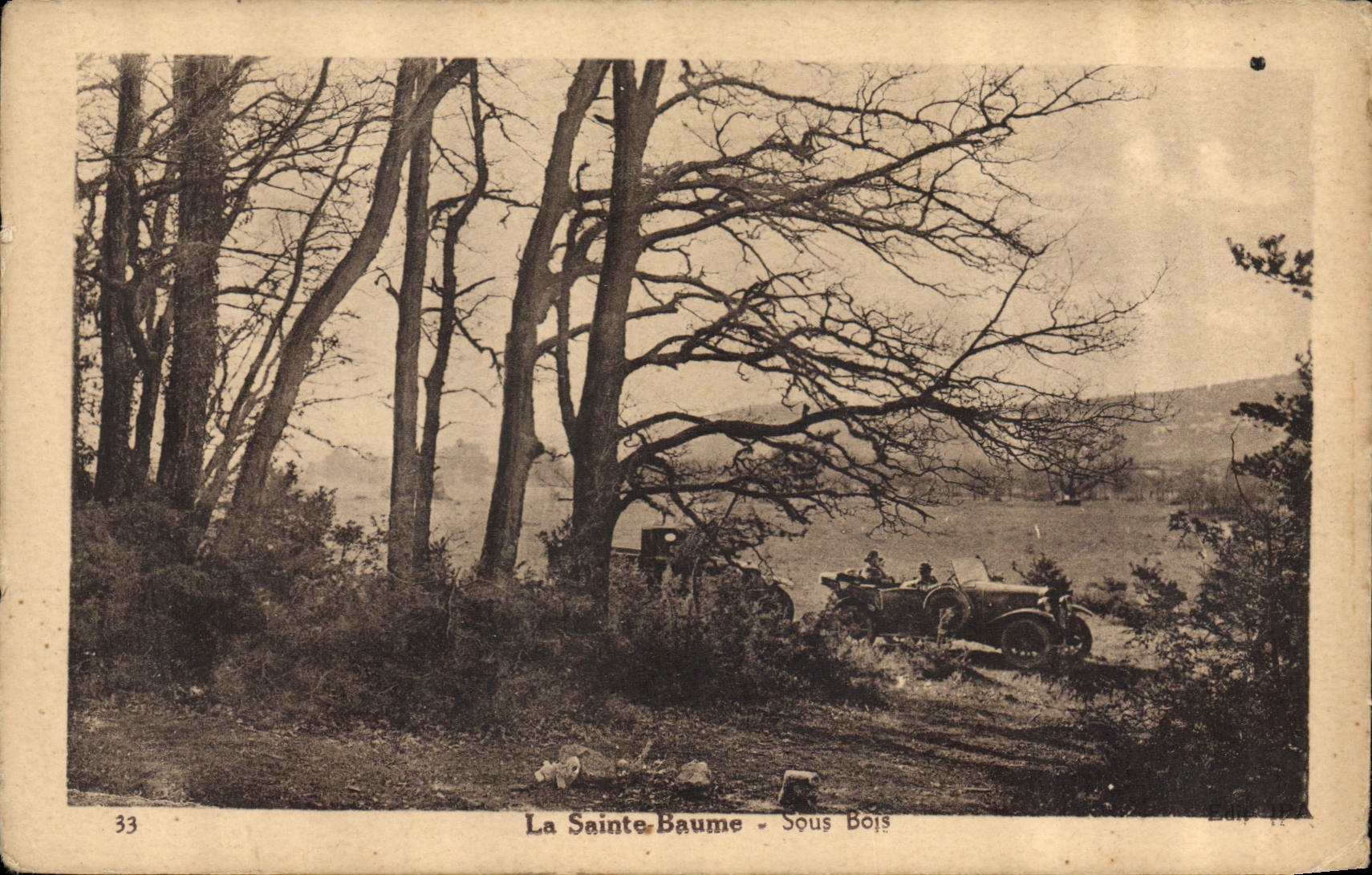 CPA La Sainte Baume Sous Bois 