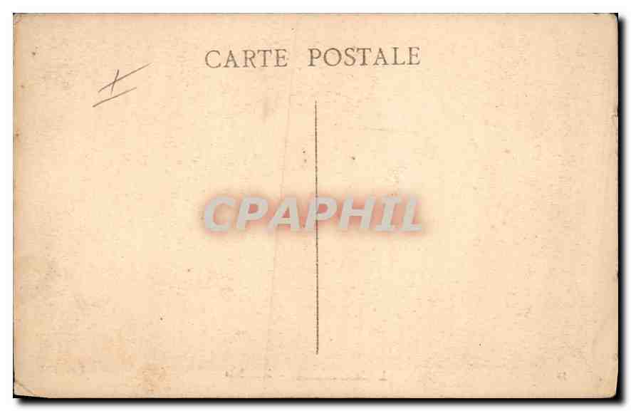 CPA La Sainte Baume Sous Bois  — Verso