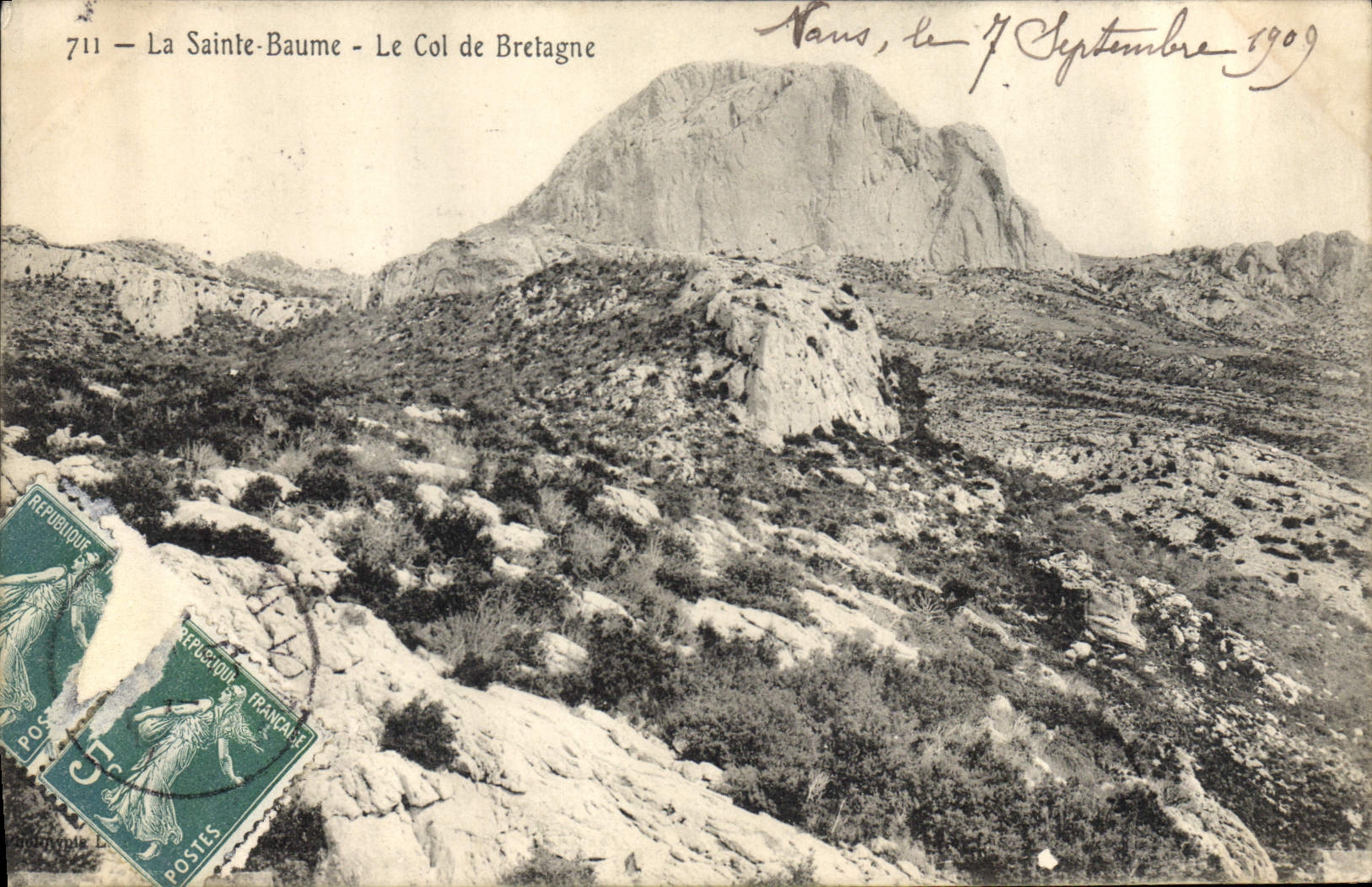 CPA La Sainte Baume Le Col de Bretagne 