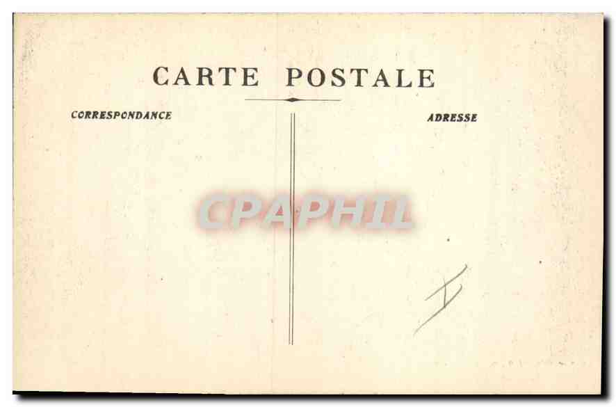 CPA La Sainte Baume La Foret Le Canape  — Verso