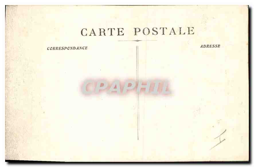CPA Foret de la Sainte Baume Sous bois  — Verso