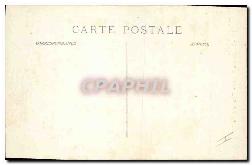 CPA La Sainte Baume Montee de la Grotte  — Verso