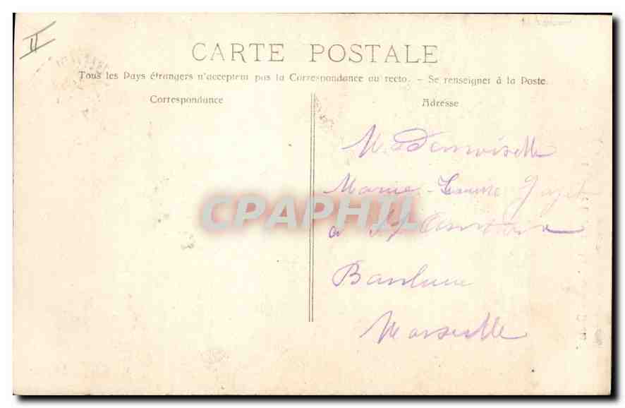 Forêt de La Sainte-Baume - La "Grand Draïo" — P. Euat, Édit, Marseille, n°697 — Reverso