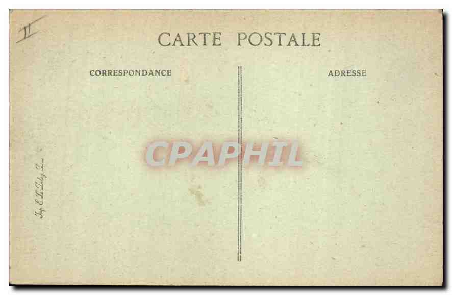 CPA La Sainte Baume L'Hotellerie et la Chapelle  — Rückseite