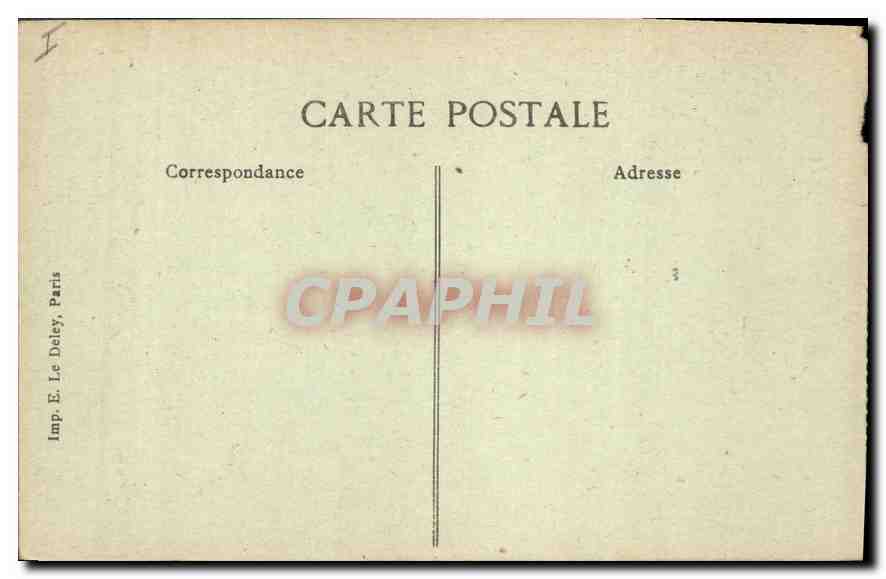CPA La Sainte Baume Sous Bois de la Grotte  — Verso