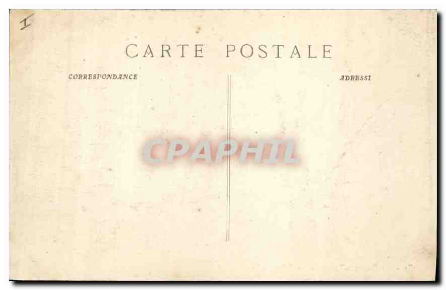 CPA La Sainte Baume La Foret Le Canape  — Verso