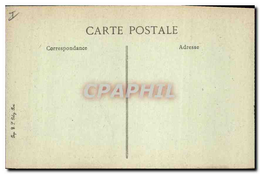 CPA La Sainte Baume Sous Bois Chemin de la Grotte  — Verso