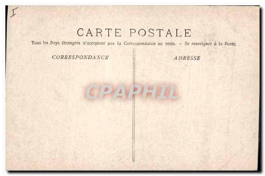 La Sainte-Baume — Arrivée de la Grotte — Phototypie Laucourt-Madocille, n° 905 — Verso