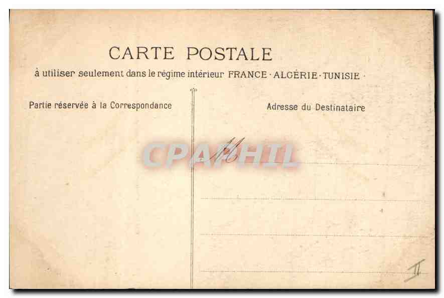 CPA La Sainte Baume Le Saint Pilon et la Grotte  — Verso