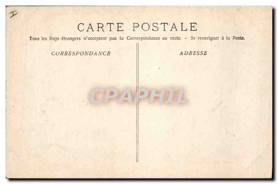 CPA La Sainte Baume La Fontaine de Nans  — Verso