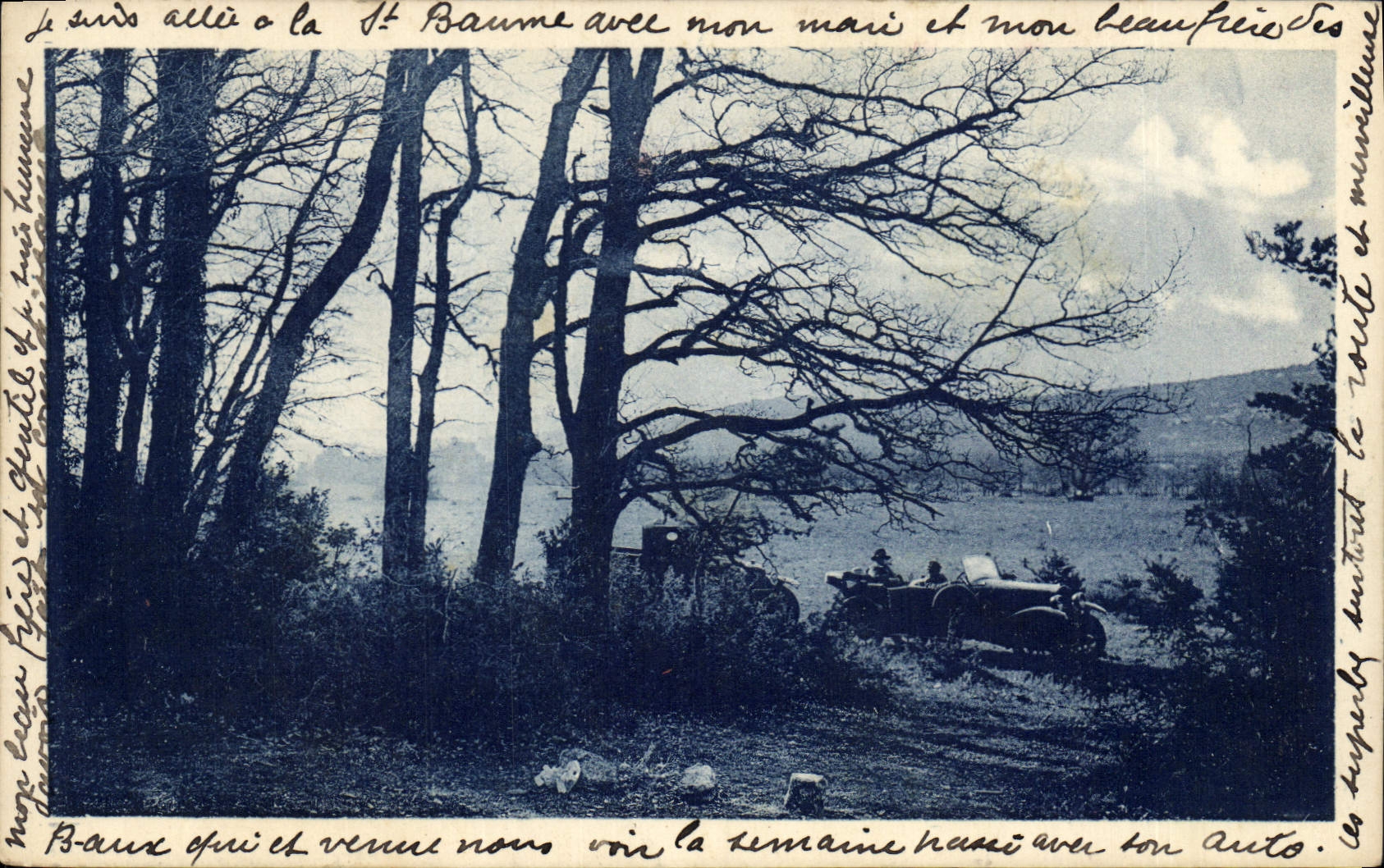 CPA Hotellerie de la Sainte Baume St Zacharie Var 