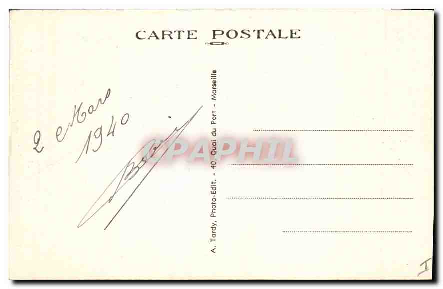 CPA La Sainte Baume Var Le St Pilon et la Chapelle  — Verso