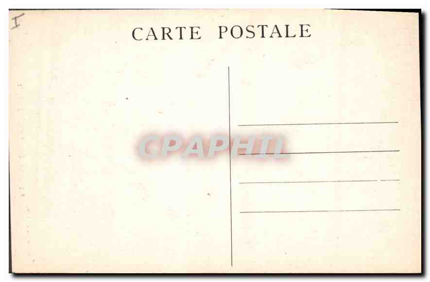 CPA La Sainte Baume La Foret  — Verso