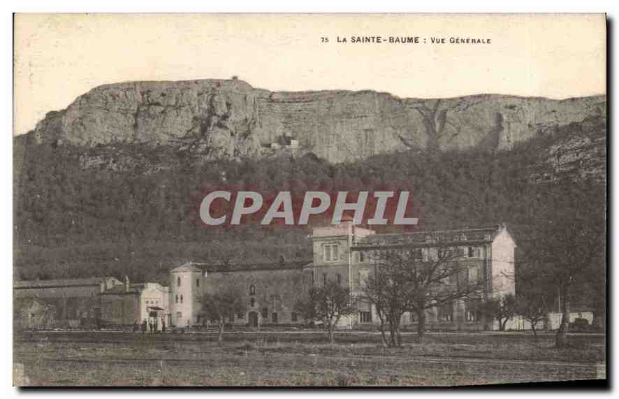 CPA La Sainte Baume Vue Generale 
