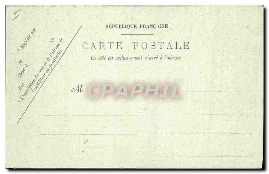 CPA La Sainte Baume L'Hotellerie  — Verso