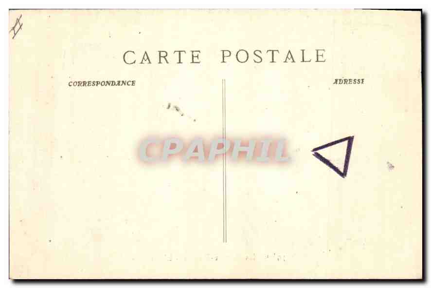 CPA La Sainte Baume L'Oratoire  — Verso