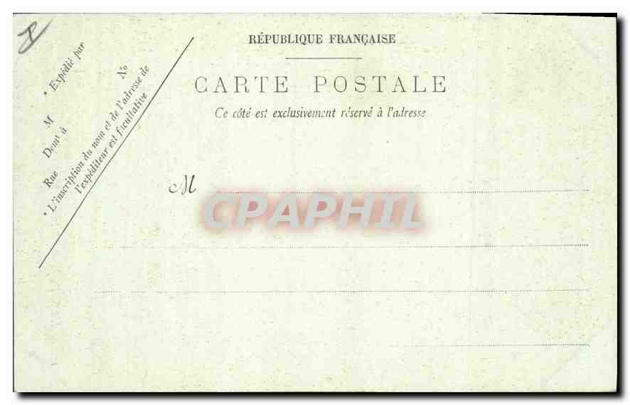 CPA La Sainte Baume Le Sentier de la Grotte  — Verso