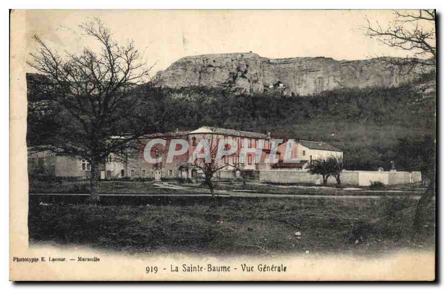 CPA La Sainte Baume Vue Generale 