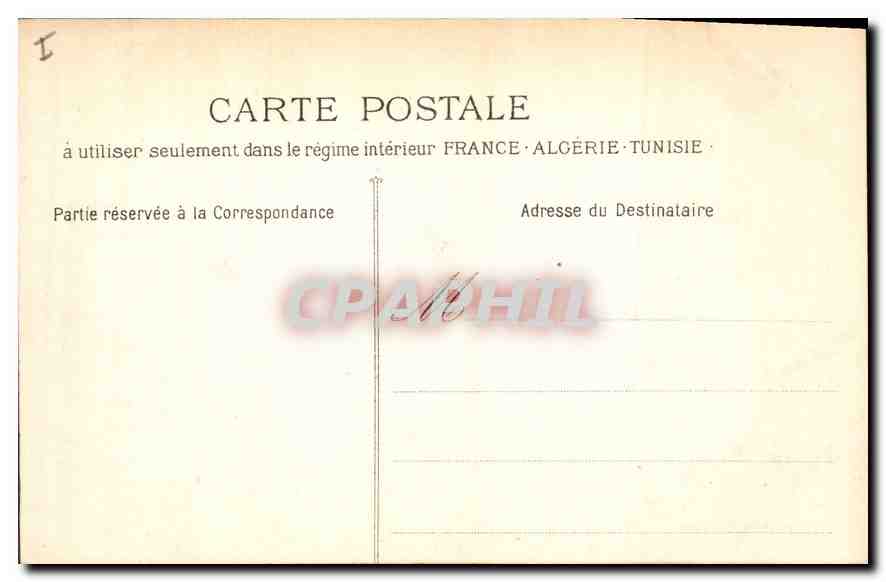La Sainte-Baume - L'Oratoire — éditeur Jouygue E. Lacroix - Marseille, n° 479 — Verso