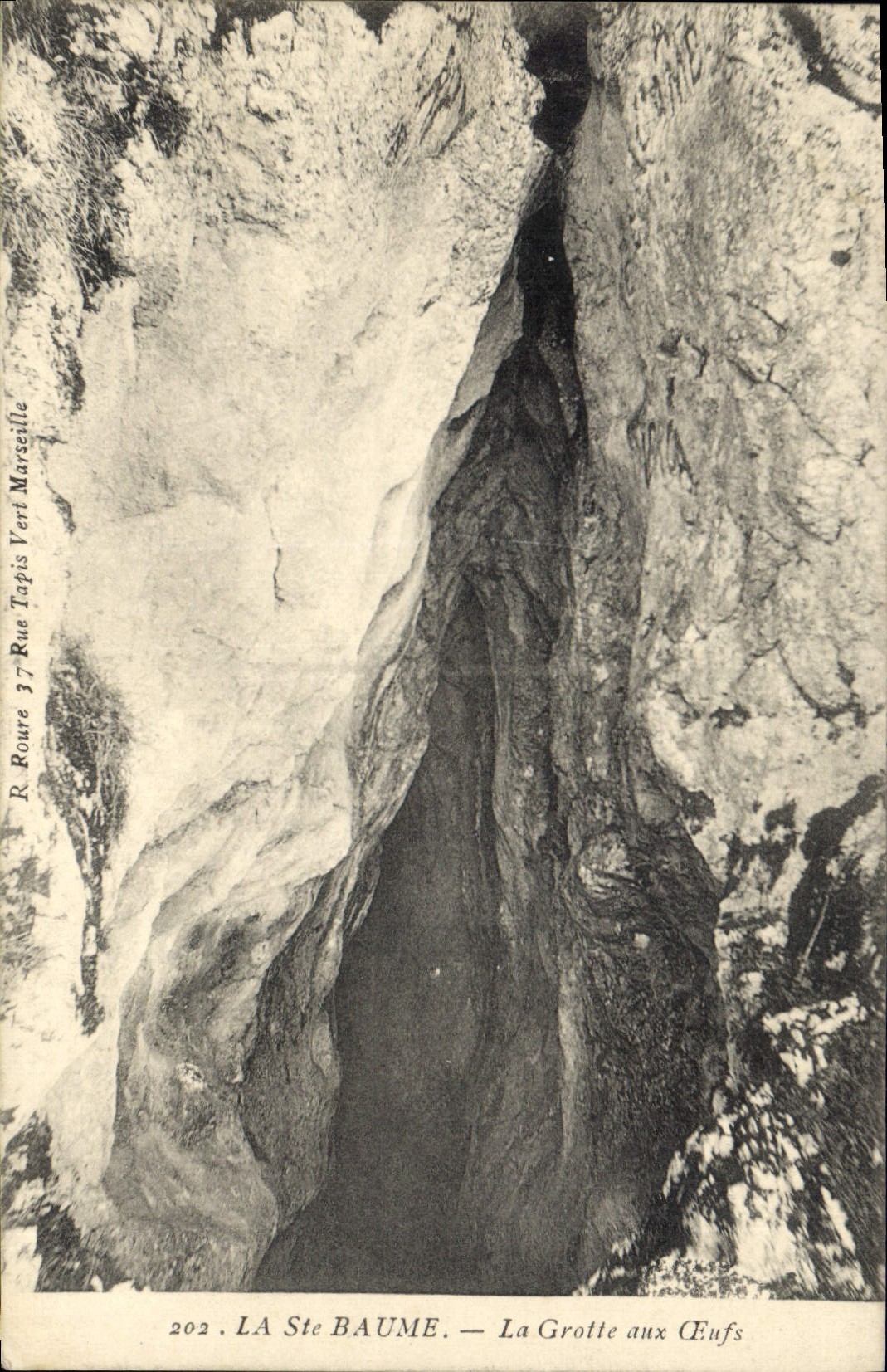 CPA La Ste Baume La Grotte aux Ceufs 