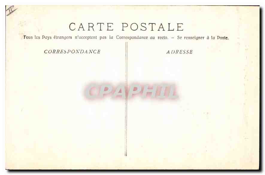 CPA La Sainte Baume Montee de Grotte  — Verso