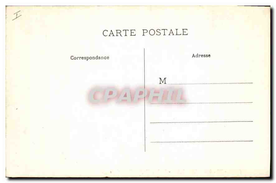 CPA Cantal Mauriac Eglise Stalle et Pupitre XVI siecle  — Rückseite